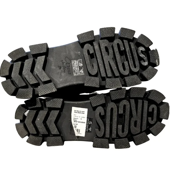 CIRCUS by Sam Edelman Lug Platform Moon Boots size 8.5 Faux Shearling - Picture 3 of 6